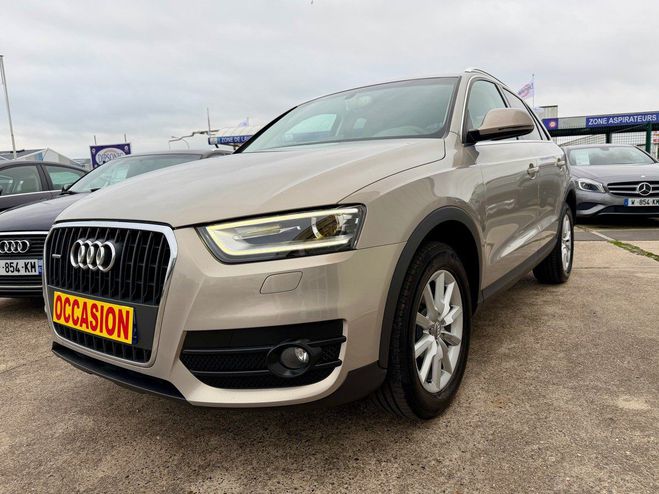 Audi Q3 2.0 TDI 140CH QUATTRO S TRONIC 7/ FACTUR Beige de 2013