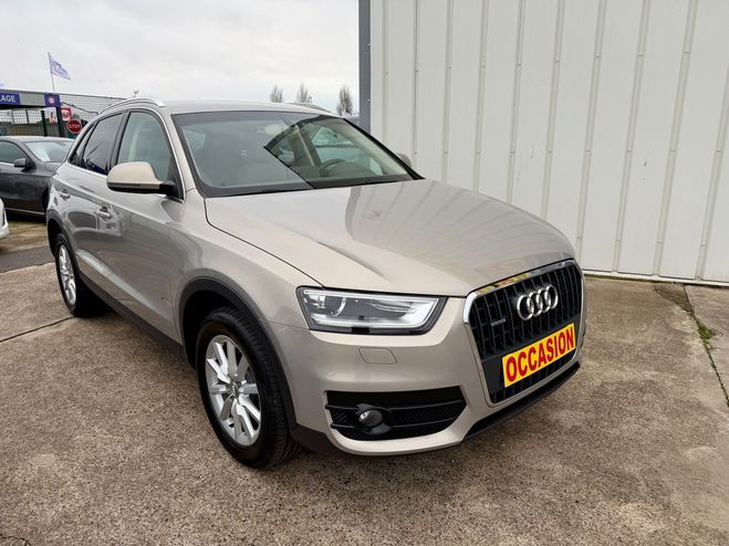 Audi Q3 2.0 TDI 140CH QUATTRO S TRONIC 7/ FACTUR Beige de 2013