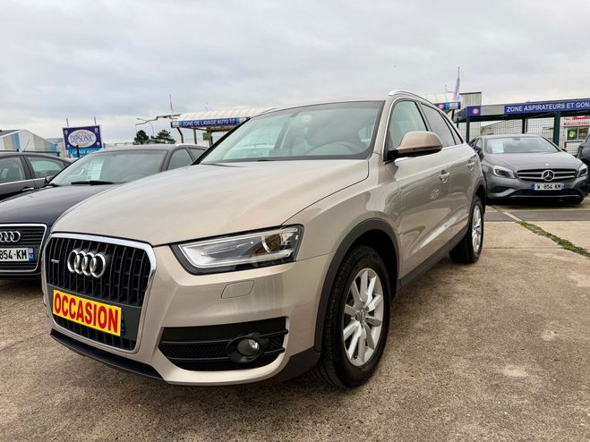 Audi Q3 2.0 TDI 140CH QUATTRO S TRONIC 7/ FACTUR Beige de 2013