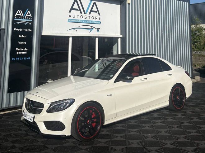 Mercedes Classe C IV (W205) 450/c43 AMG 4Matic 7G-Tronic P BLANC de 2015