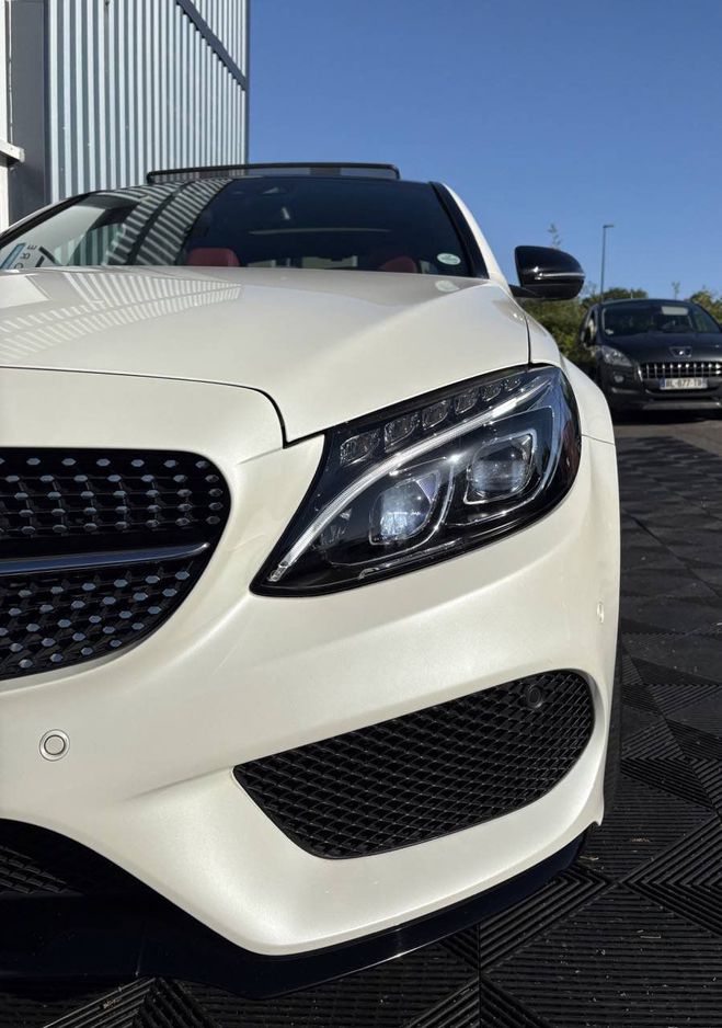 Mercedes Classe C IV (W205) 450/c43 AMG 4Matic 7G-Tronic P BLANC de 2015