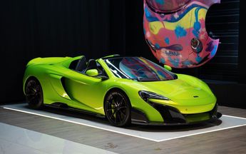  Voir d&eacute;tails -Mclaren 675LT Spider | Malus pay� Napier Green PPF com &agrave; Saint-Michel-sur-Orge (91)