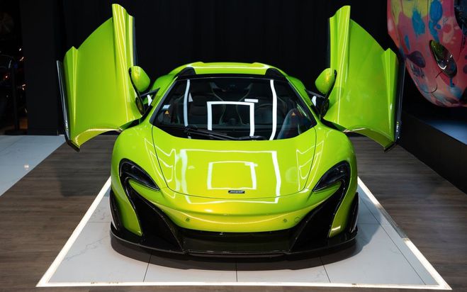Mclaren 675LT Spider | Malus pay� Napier Green PPF com Vert de 2017