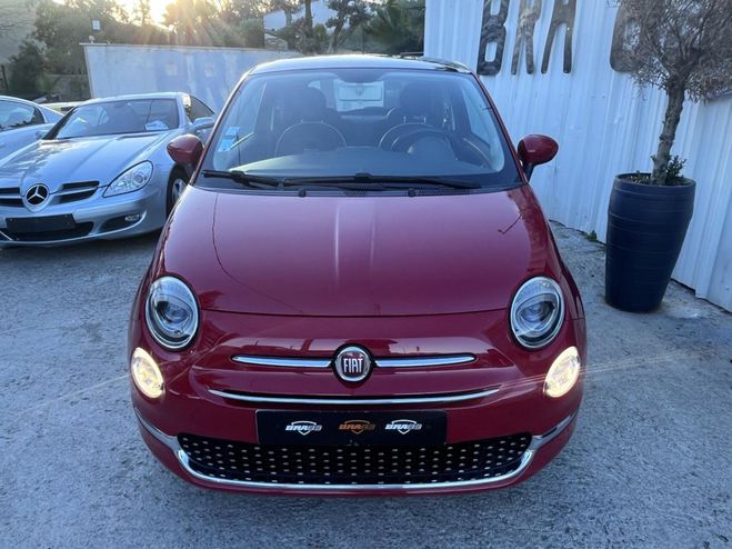 Fiat 500 1.2i - 69 - Dualogic Lounge ROUGE CLAIR de 2016