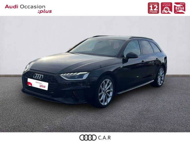 Audi A4 35 TDI 163 S tronic 7 S line Noir de 2020