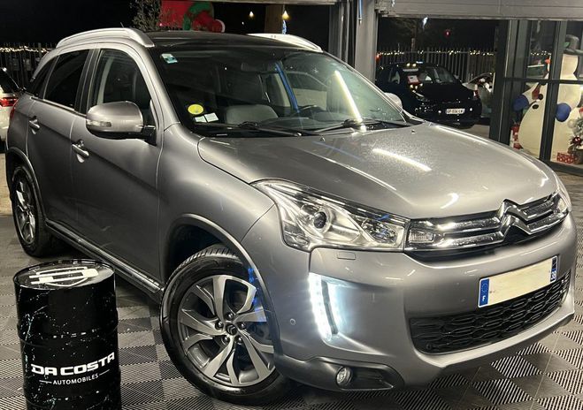Citroen C4 Aircross EXCLUSIVE 4WD 4x4 1.6 HDI 115 Cv TOIT PA Gris de 2014