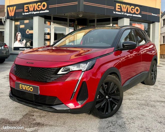 Cliquer pour voir la photo suivante Peugeot 3008 generation-ii 1.6 225h 180 hybrid phev g Rouge de 2021