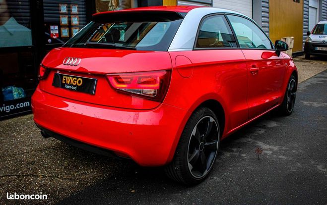 Audi A1 1.2 tfsi 90 ch s-line Rouge de 2014
