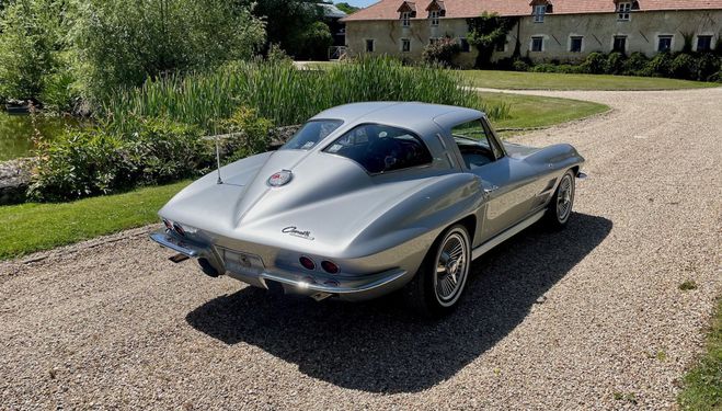 Chevrolet Corvette C2 split window 1963 Gris M�tal de 1963