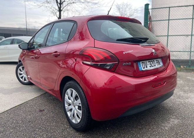 Peugeot 208 1.2 VTI 82ch Active 5P Rouge de 2015