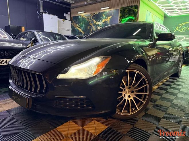 Maserati Quattroporte 3.0 430 cv BI-TURBO GRANSPORT S Q4 BVA - Noir de 2018