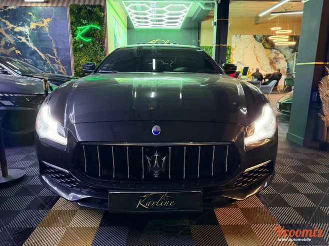 Maserati Quattroporte 3.0 430 cv BI-TURBO GRANSPORT S Q4 BVA - Noir de 2018