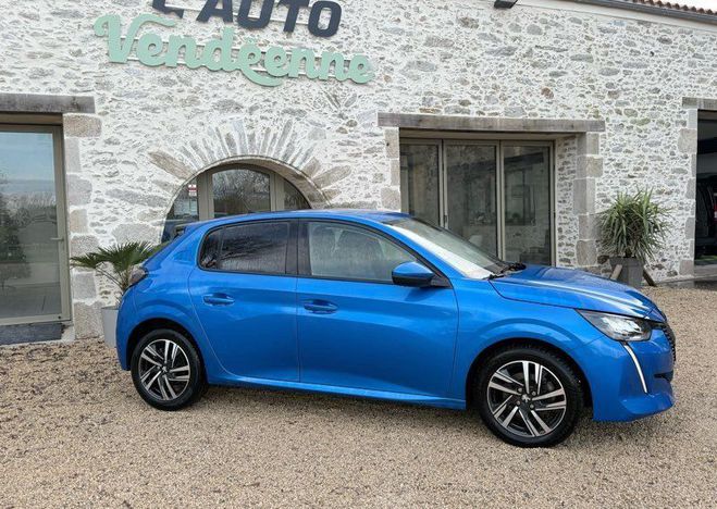 Peugeot 208 Allure 100 ch BVM6 Bleu de 2021