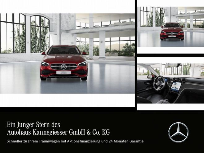 Mercedes Classe C 200 d T*AVANTGARDE*KAMERA*EASY-HECKKL*LE Rouge M�tallique de 