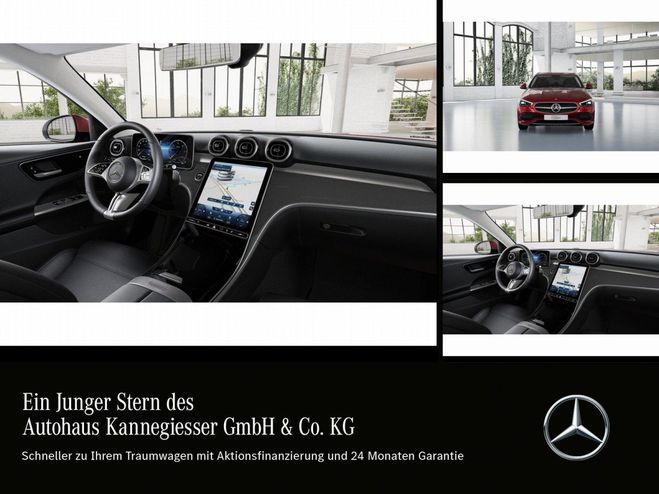 Mercedes Classe C 200 d T*AVANTGARDE*KAMERA*EASY-HECKKL*LE Rouge M�tallique de 