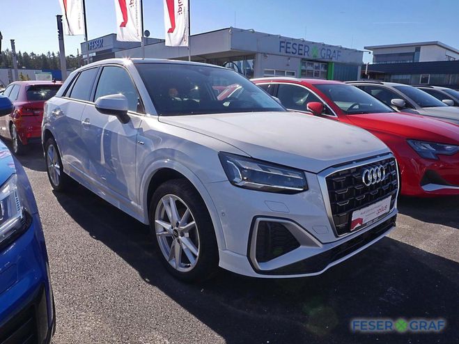 Audi Q2 35 TFSI S tronic S Line Ext Pano,Kamera, Blanc M�tallique de 