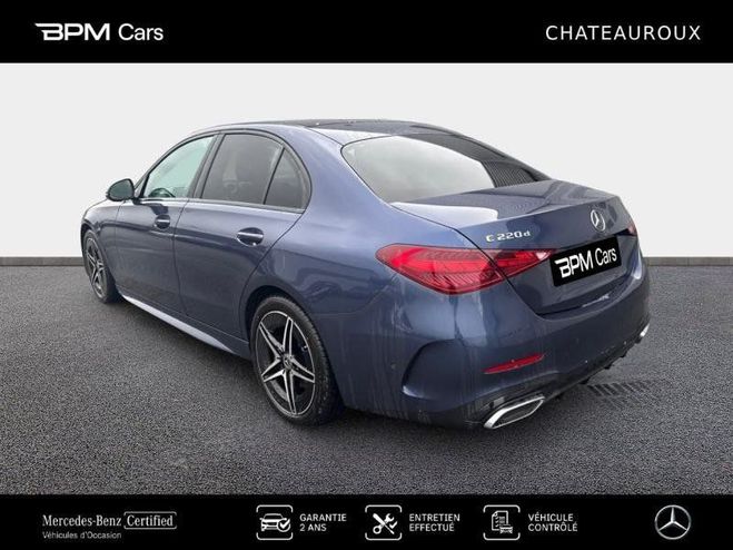 Mercedes Classe C 220 d 197ch AMG Line Bleu Sodalite M�tallis� de 2025