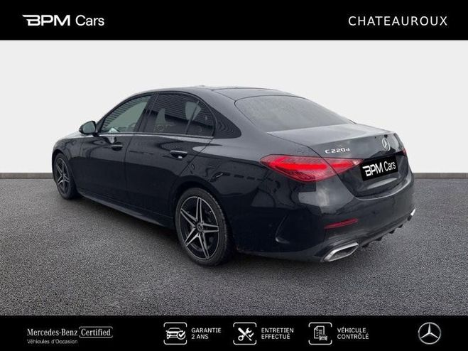 Mercedes Classe C 220 d 197ch AMG Line Noir Obsidienne M�tallis� de 2025