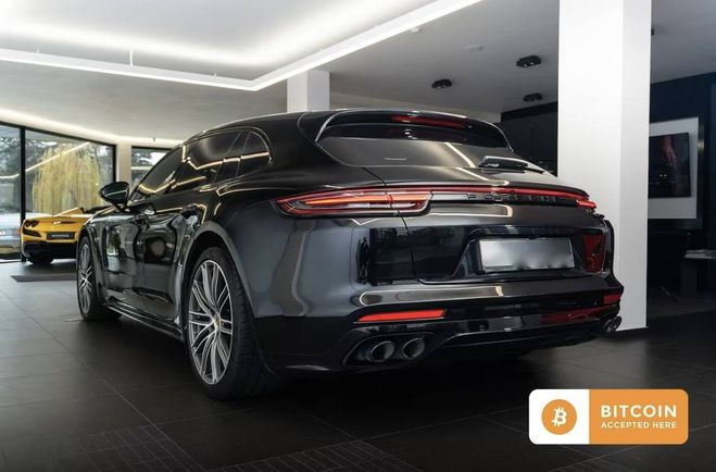 Porsche Panamera Turbo Sport Turismo/Pano/BOSE/360/Nuit Noir Profond M�tallis� de 2019