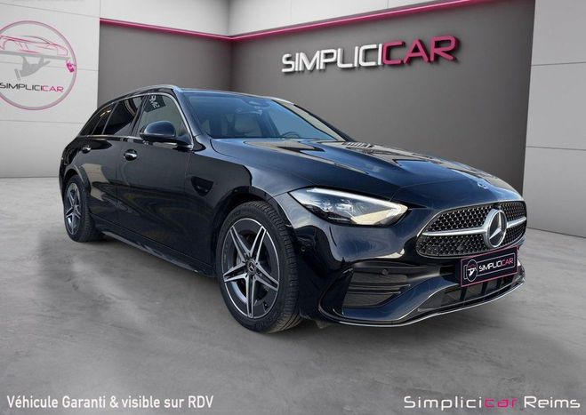Mercedes Classe C BREAK 300 e 9G-Tronic AMG Line Garantie  Noir de 2023
