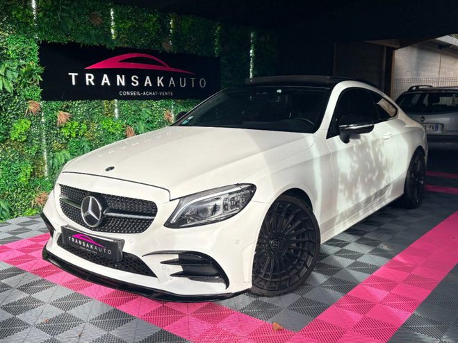 Mercedes Classe C Coupe Sport 220 d 194 ch 9G-Tronic AMG L Blanc de 2019