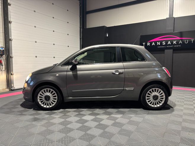 Fiat 500 1.2 8V 69 ch SS Lounge - bo�te de vitess Gris de 2011