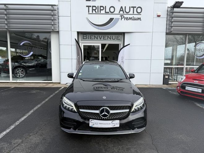 Mercedes Classe C Break 220 d - BVA 9G-Tronic AMG Line - A NOIR de 2018