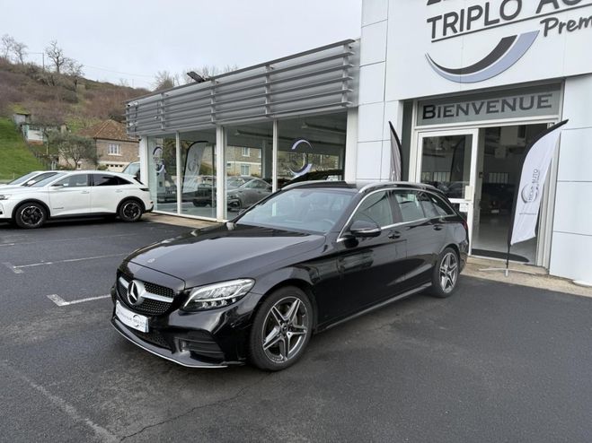Mercedes Classe C Break 220 d - BVA 9G-Tronic AMG Line - A NOIR de 2018