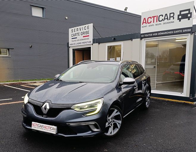 Renault Megane IV 1.6 DCI 165 GT ESTATE .BVA Gris Anthracite M�tallis� de 2018