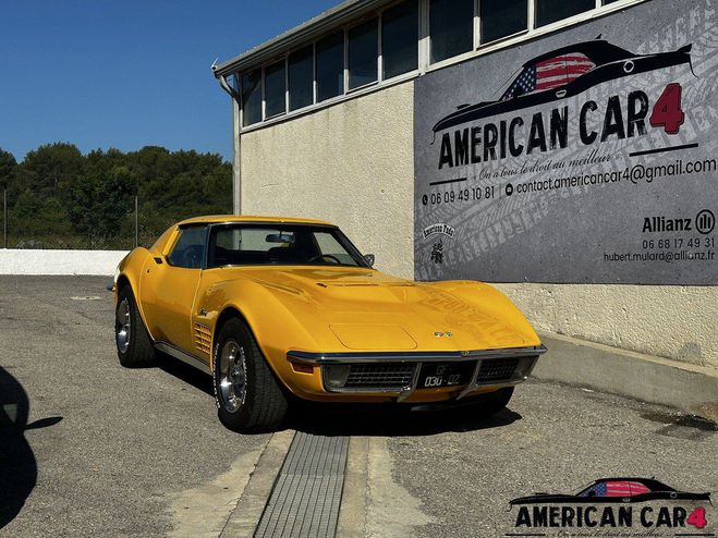 Chevrolet Corvette C3 Stingray 454CI V8 1970 - Boite manuel Jaune de 1970