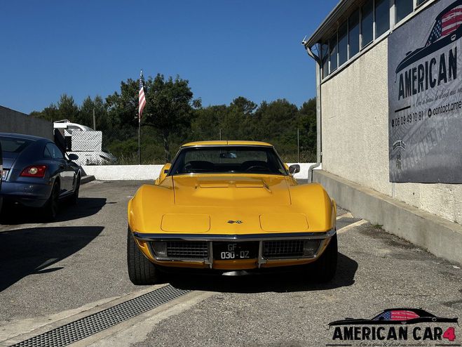 Chevrolet Corvette C3 Stingray 454CI V8 1970 - Boite manuel Jaune de 1970