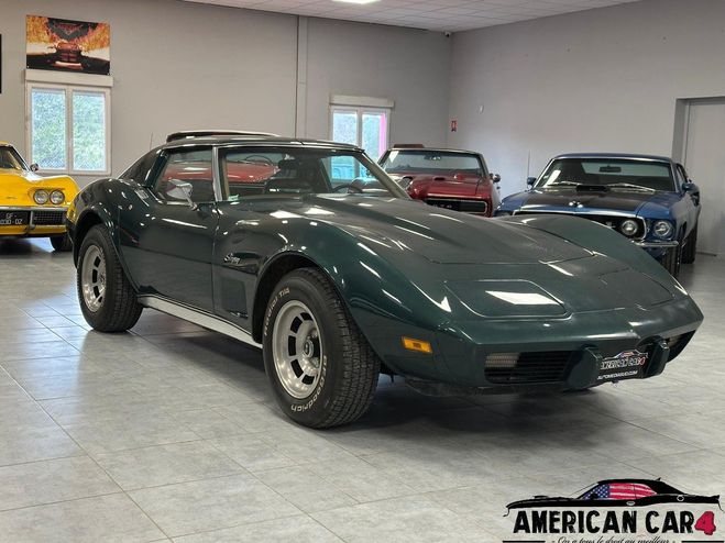 Chevrolet Corvette C3 350ci V8 Stingray 1975 Vert Fonc� de 1975