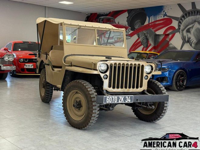 Jeep Willys MB 1942 - restaur� int�gralement Beige de 1960