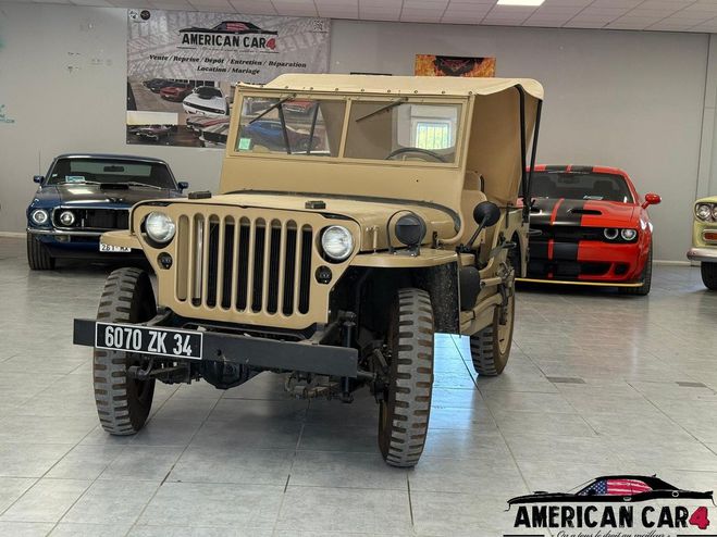 Jeep Willys MB 1942 - restaur� int�gralement Beige de 1960