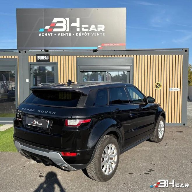 Land rover Range Rover Evoque 2.0 TD4 180 SE DYNAMIC 4WD Noir de 2016
