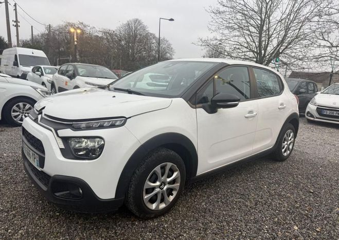 Citroen C3 83 S&S BVM FEEL 1 ERE MAIN 20900 KM APPL Blanc de 2021
