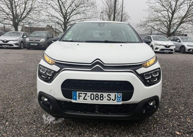 Citroen C3 BLUEHDI 100 S&S BVM6 FEEL 1 ERE MAIN Blanc de 2021