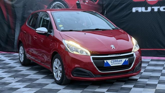 Peugeot 208 1.6 BLUEHDI 100CH ACTIVE 5P Rouge de 2016