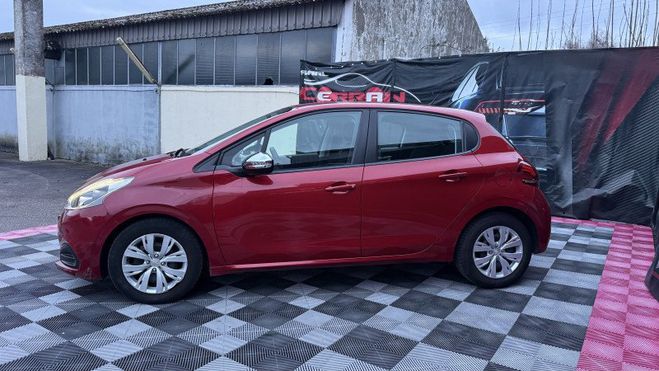 Peugeot 208 1.6 BLUEHDI 100CH ACTIVE 5P Rouge de 2016