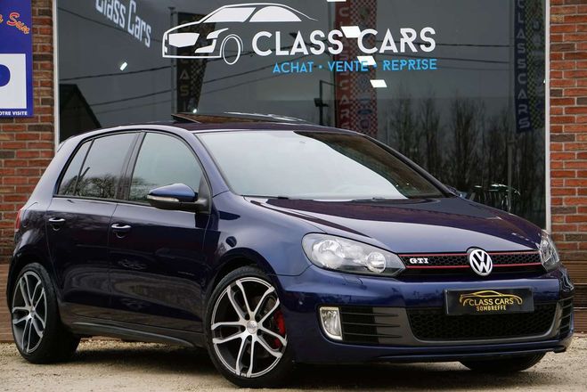Volkswagen Golf GTI 2.0 TSI DSG6 TOIT OUVRANT CARNET GAR Bleu M�tallis� de 