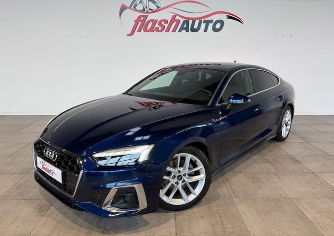 Audi A5 Sportback II TFSi Mild Hybrid S-tronic7  Bleu de 2023