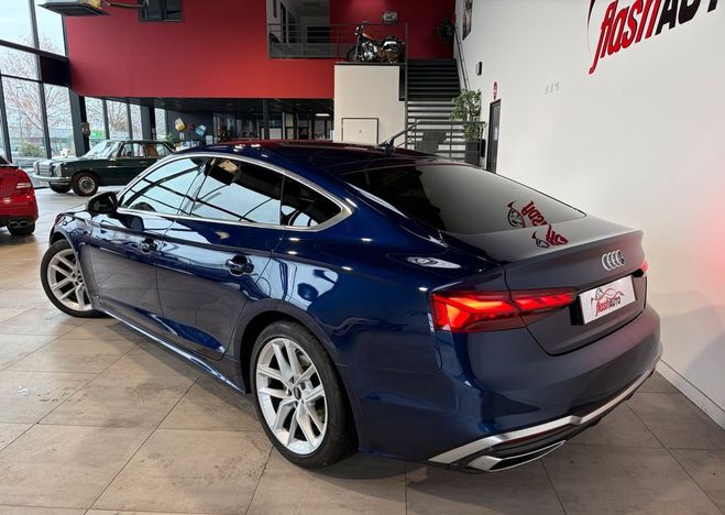 Audi A5 Sportback II TFSi Mild Hybrid S-tronic7  Bleu de 2023