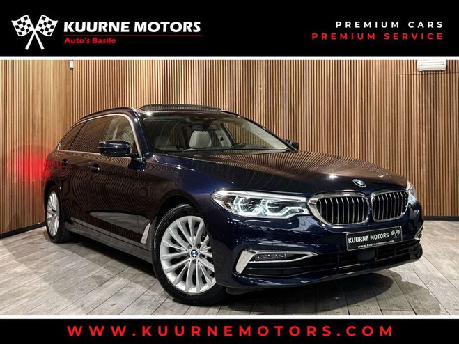 BMW Serie 5 Touring 520 dA Luxury Acc-Pano-Cam360-Hk Bleu M�tallis� de 