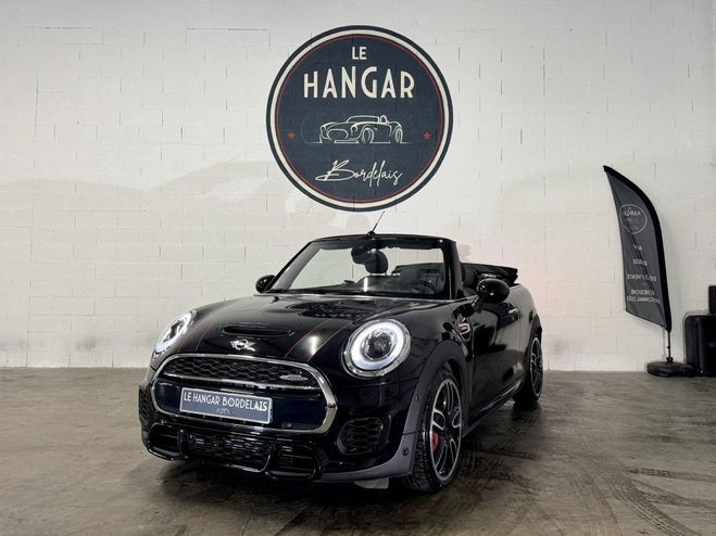 Mini Cooper F57 JCW Cabriolet 2.0 231ch BVA6 Exclusi Noir Minuit M�tallis�e de 2017