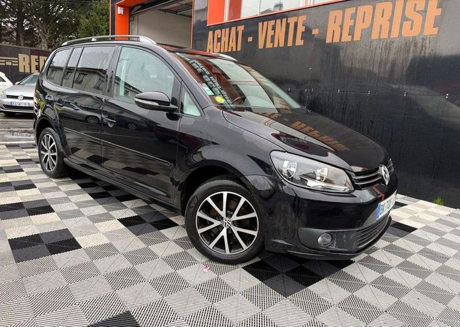 Volkswagen Touran 1.6 TDI 105CH FAP CONFORTLINE Noir de 2011