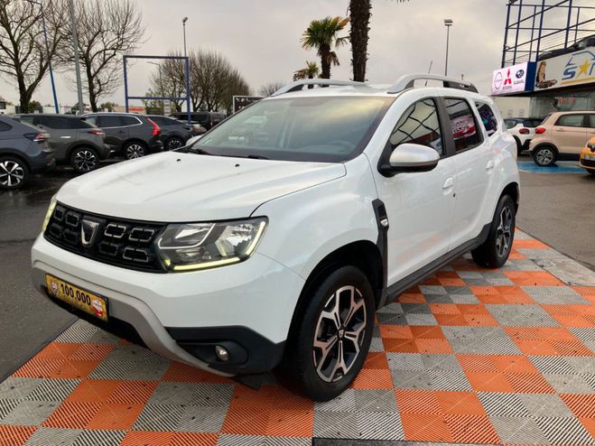 Dacia Duster Blue dCi 115 4X2 PRESTIGE GPS 2 Places 1 Blanc de 2020