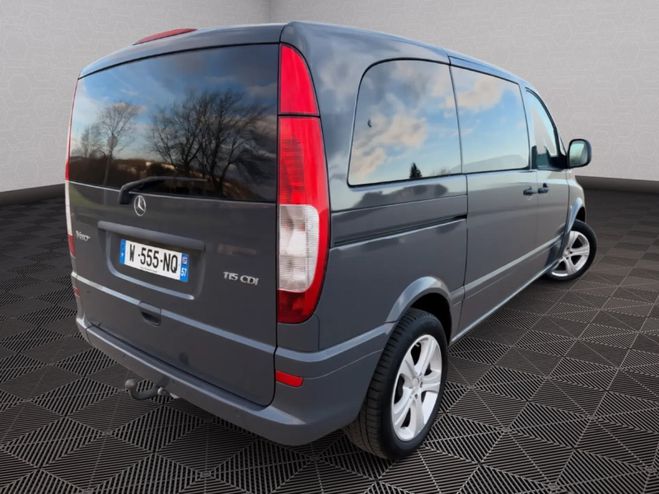 Mercedes Vito 115 CDI 150 BVA Compact CUIR 9 PLACES Gris de 2008