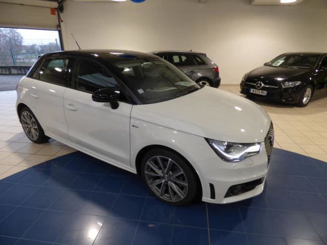 Audi A1 Sportback 1.4 TFSI 122 ch Admired-S line Blanc de 2014