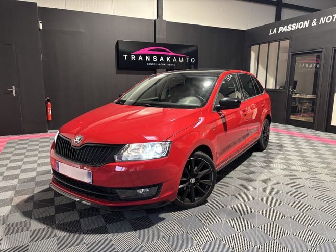 Skoda Rapid Spaceback 1.4 TDI 90 ch CR FAP GreenTec  Rouge de 2015