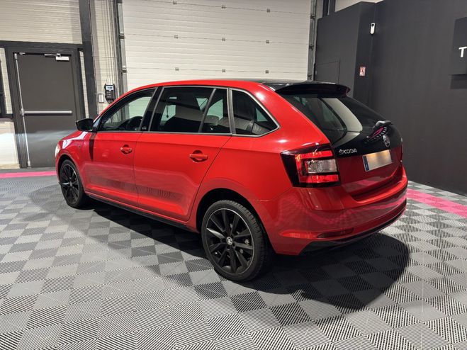 Skoda Rapid Spaceback 1.4 TDI 90 ch CR FAP GreenTec  Rouge de 2015